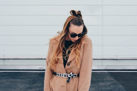 pur style half bun